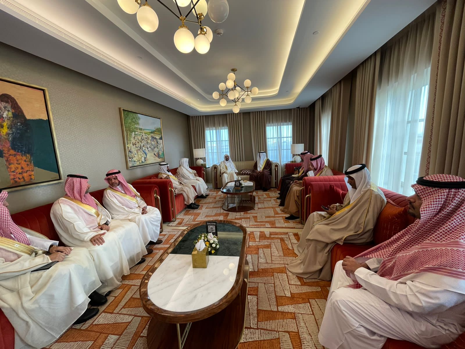 وصول معالي الوزير للبحرين (4).jfif