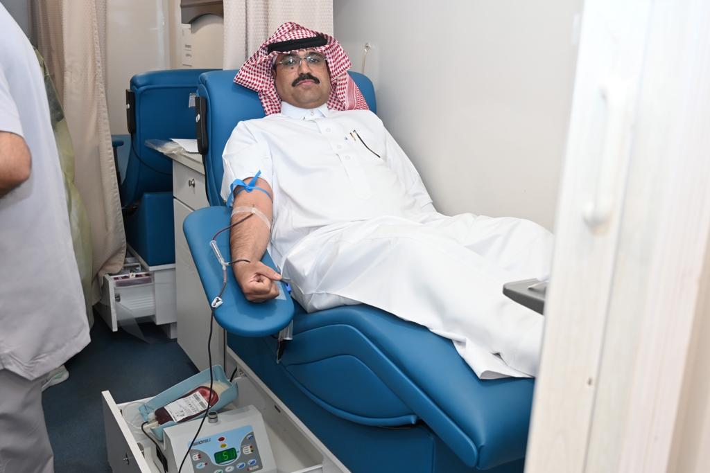 الشؤون الإسلامية بالجوف تنفذ حملة للتبرع بالدم (4).jpg